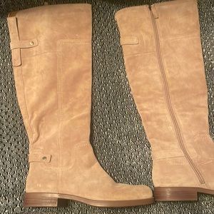 Tan Suede Franco Sarto Boots